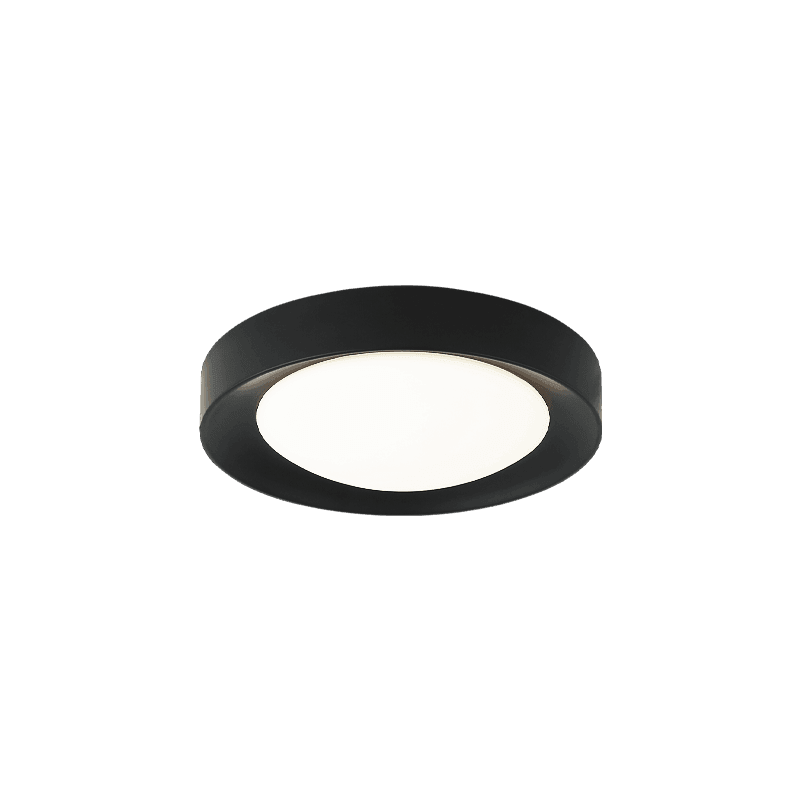Matteo Lighting - Essene LED Flush Mount - M10001BK | Montreal Lighting & Hardware