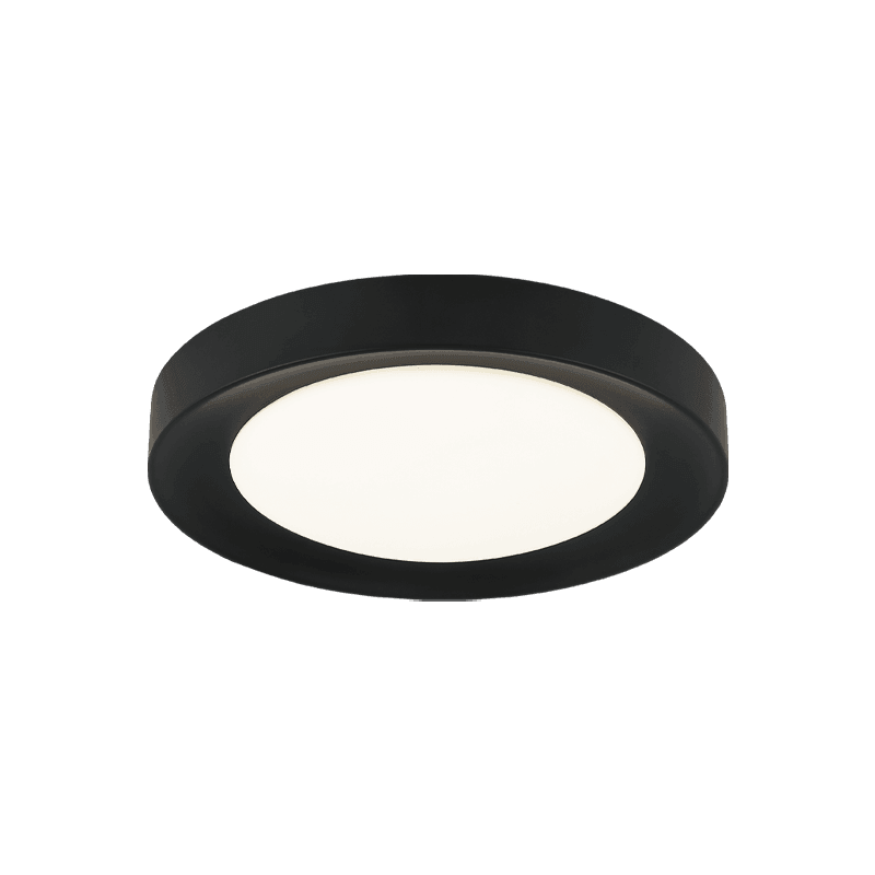 Matteo Lighting - Essene LED Flush Mount - M10002BK | Montreal Lighting & Hardware