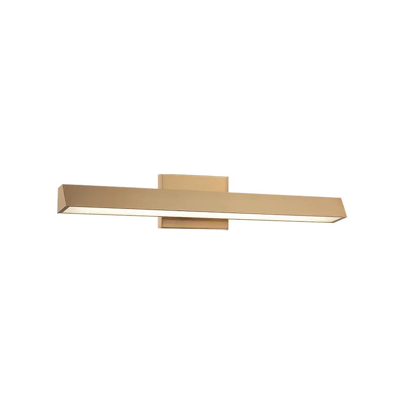 Matteo Lighting - Isosceles LED Vanity - W64924AG | Montreal Lighting & Hardware