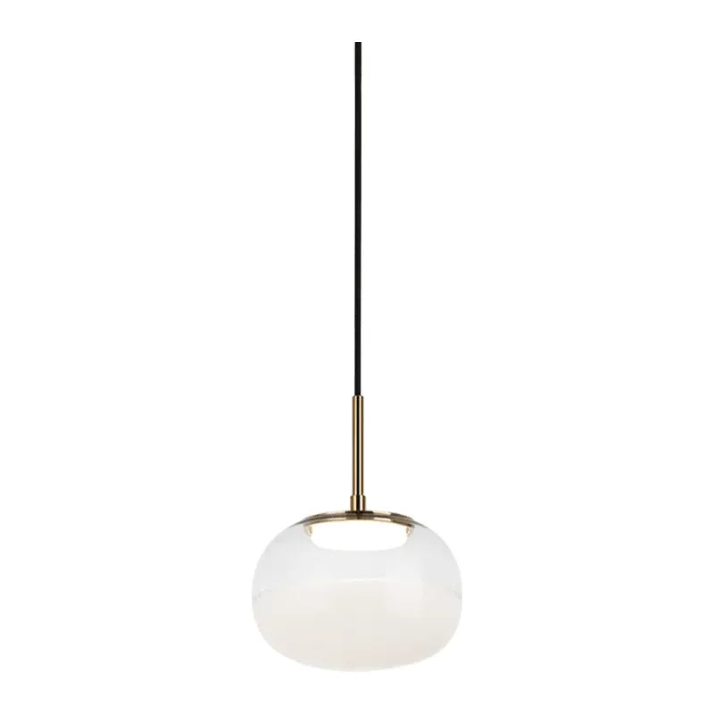 Matteo Lighting - Jayce LED Pendant - C60501AGWH | Montreal Lighting & Hardware