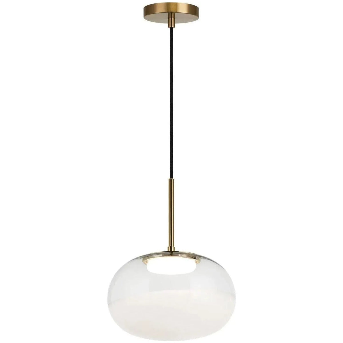 Matteo Lighting - Jayce LED Pendant - C60511AGWH | Montreal Lighting & Hardware