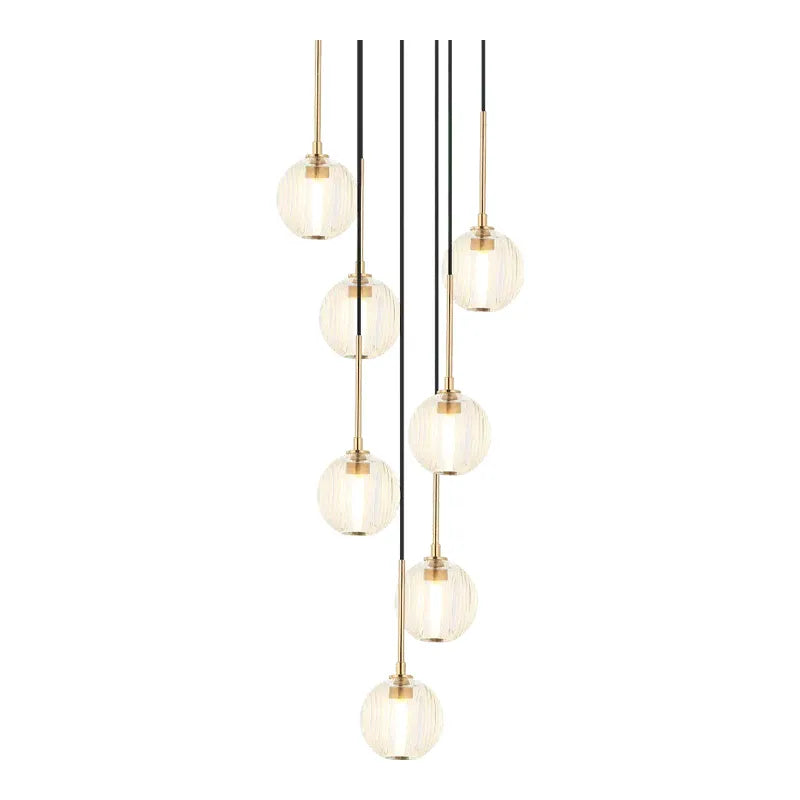 Matteo Lighting - Jemyca Pendant - C61601AGCL | Montreal Lighting & Hardware