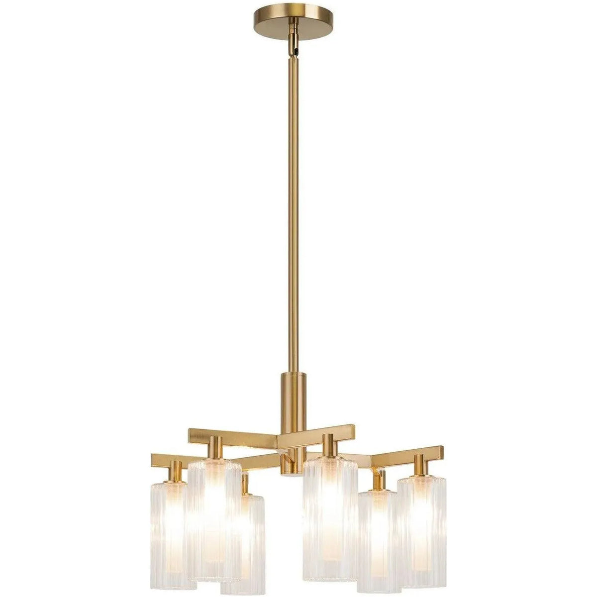 Matteo Lighting - Kristof Chandelier - C60806AG | Montreal Lighting & Hardware