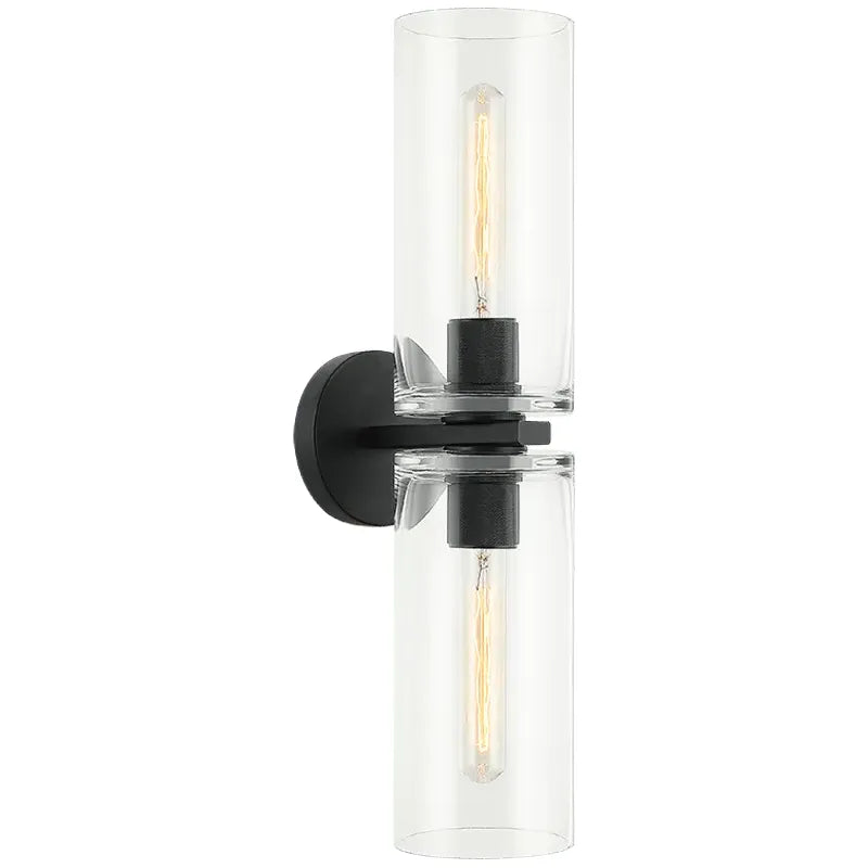 Matteo Lighting - Lincoln Double Wall Sconce - W32512AG | Montreal Lighting & Hardware