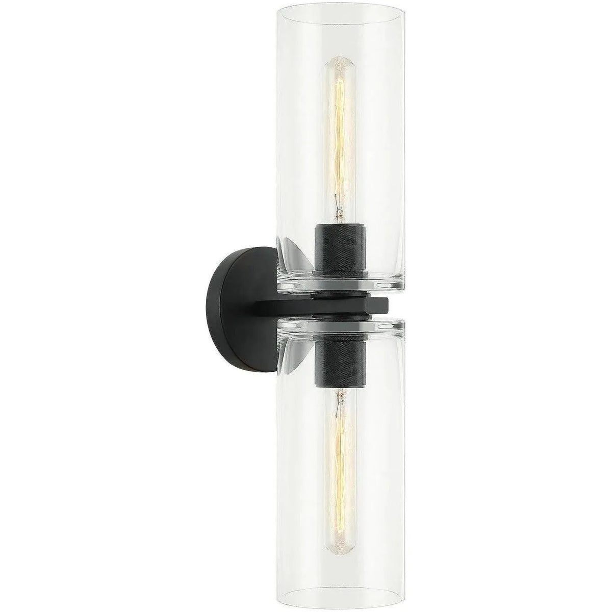 Matteo Lighting - Lincoln Double Wall Sconce - W32512MB | Montreal Lighting & Hardware