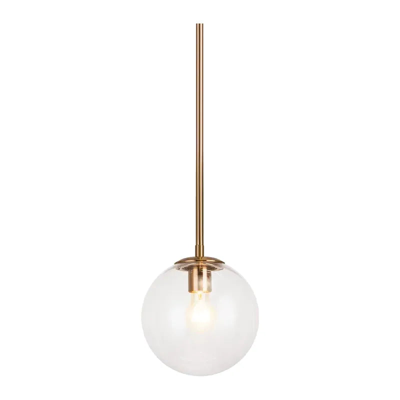 Matteo Lighting - Novo Round Pendant - C81711AGCL | Montreal Lighting & Hardware