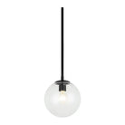 Matteo Lighting - Novo Round Pendant - C81711BKCL | Montreal Lighting & Hardware
