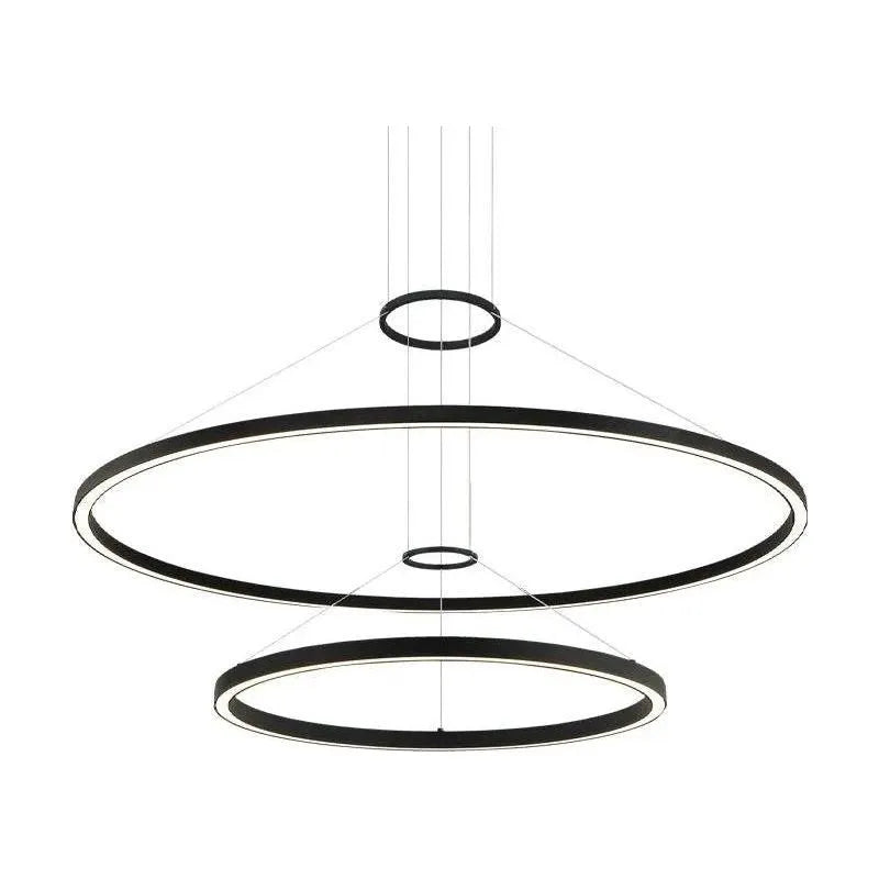 Matteo Lighting - O'Hara LED Double Chandelier - C30864MB | Montreal Lighting & Hardware