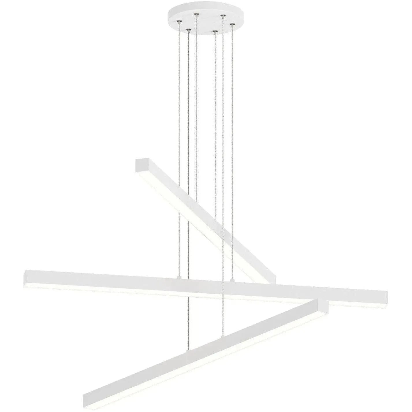 Matteo Lighting - Presley LED Multi Pendant Chandelier - C80843MW | Montreal Lighting & Hardware