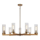 Matteo Lighting - Weaver Multi Light Pendant - C32109AG | Montreal Lighting & Hardware