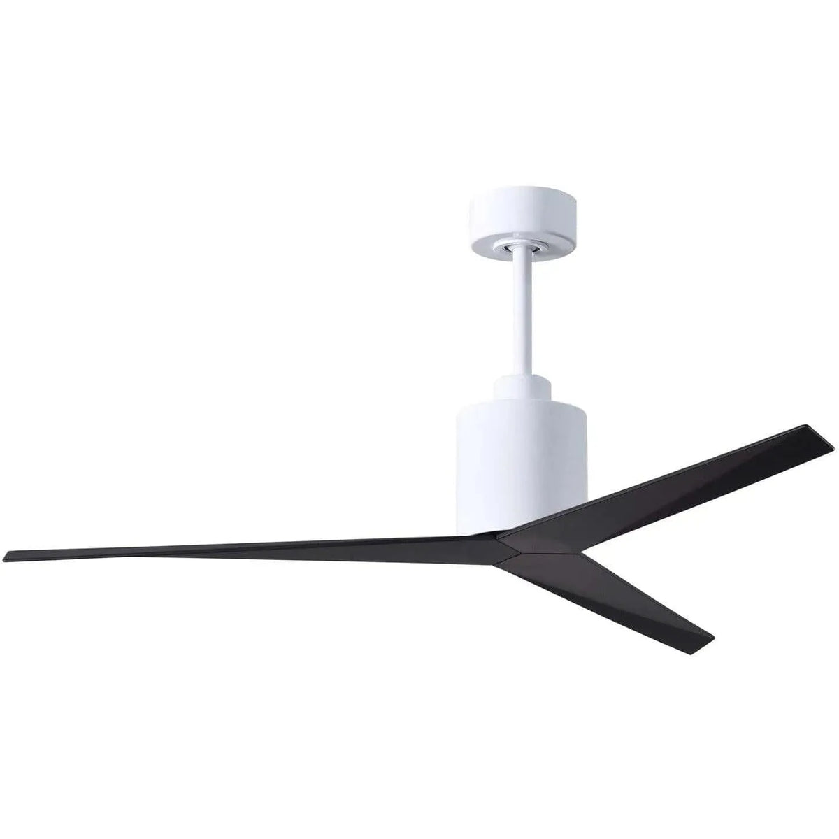 Matthews Fan Company - Eliza Ceiling Fan - EK-WH-BK | Montreal Lighting & Hardware