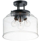 Maxim Lighting - Acadia Semi-Flush Mount - 12271CDBK | Montreal Lighting & Hardware