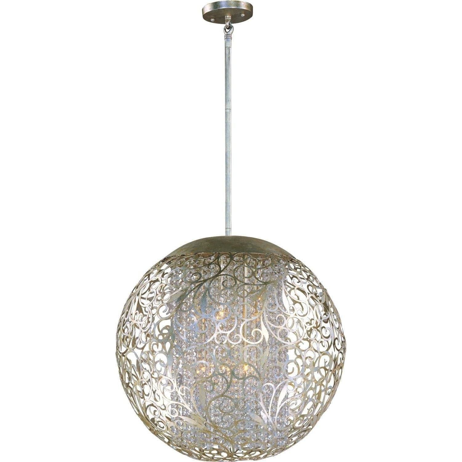 Maxim Lighting - Arabesque Globe Pendant - 24156BCGS | Montreal Lighting & Hardware