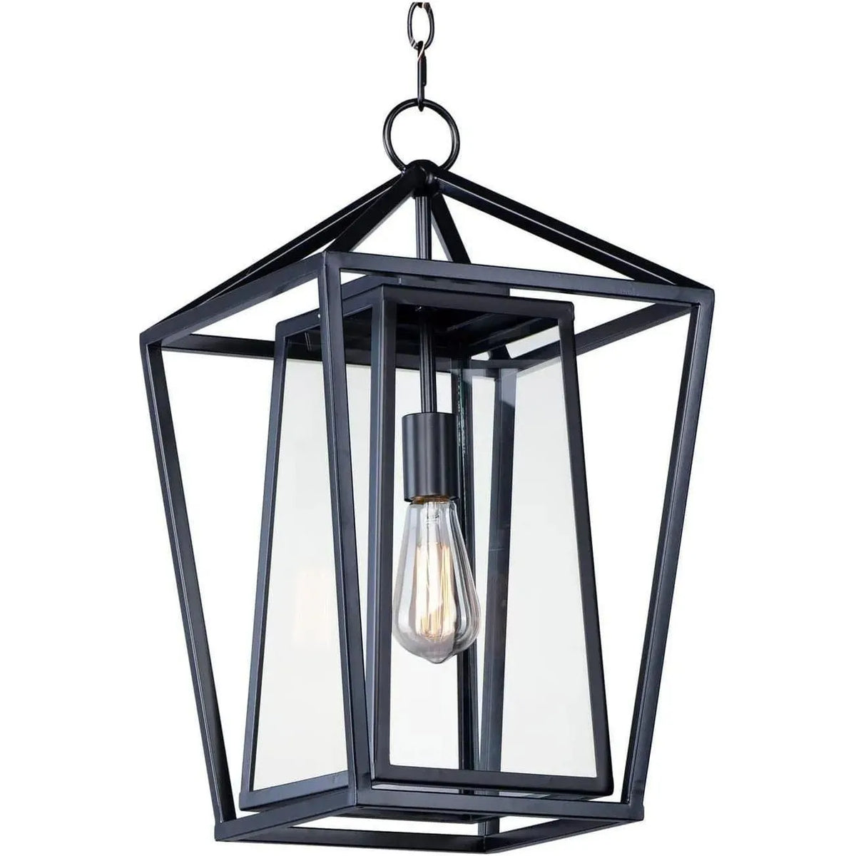 Maxim Lighting - Artisan Outdoor Hanging Lantern - 3178CLBK | Montreal Lighting & Hardware