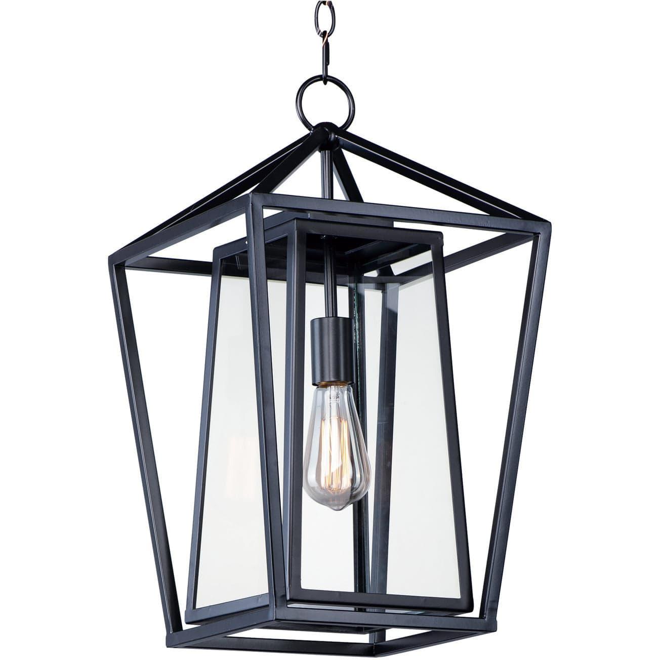 Maxim Lighting - Artisan Outdoor Hanging Lantern - 3178CLBK | Montreal Lighting & Hardware