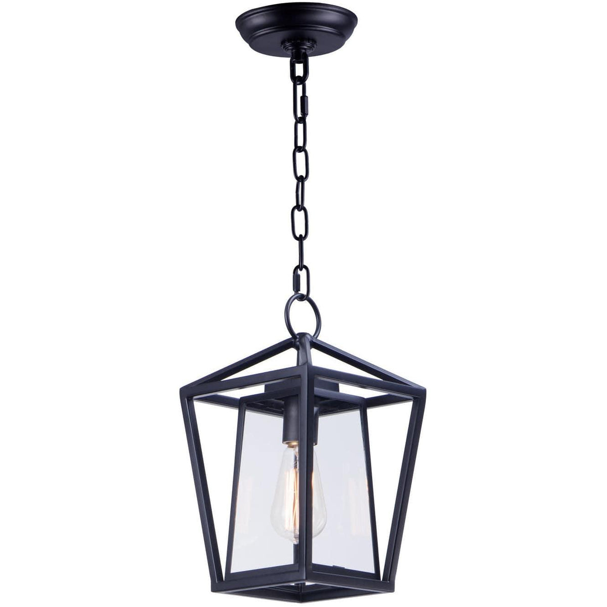 Maxim Lighting - Artisan Outdoor Hanging Lantern - 3179CLBK | Montreal Lighting & Hardware