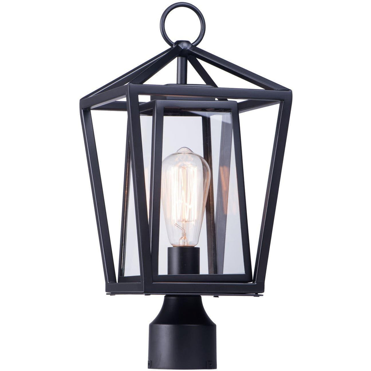 Maxim Lighting - Artisan Outdoor Pole/Post Lantern - 3171CLBK | Montreal Lighting & Hardware