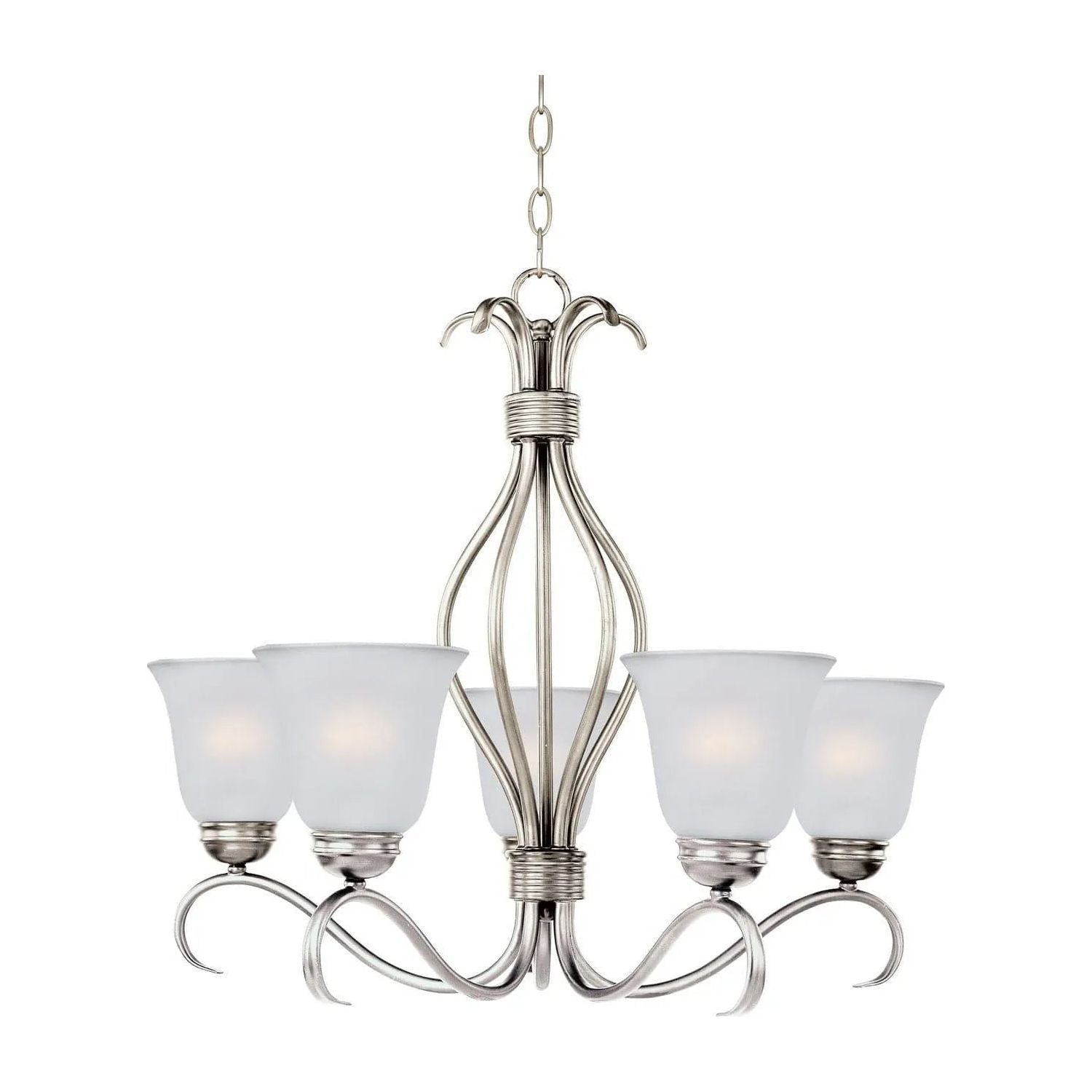 Maxim Lighting - Basix Chandelier - 10125FTSN | Montreal Lighting & Hardware