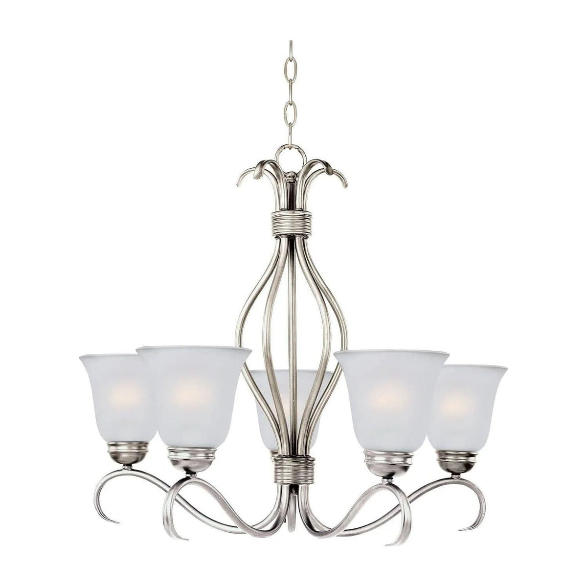 Maxim Lighting - Basix Chandelier - 10125FTSN | Montreal Lighting & Hardware