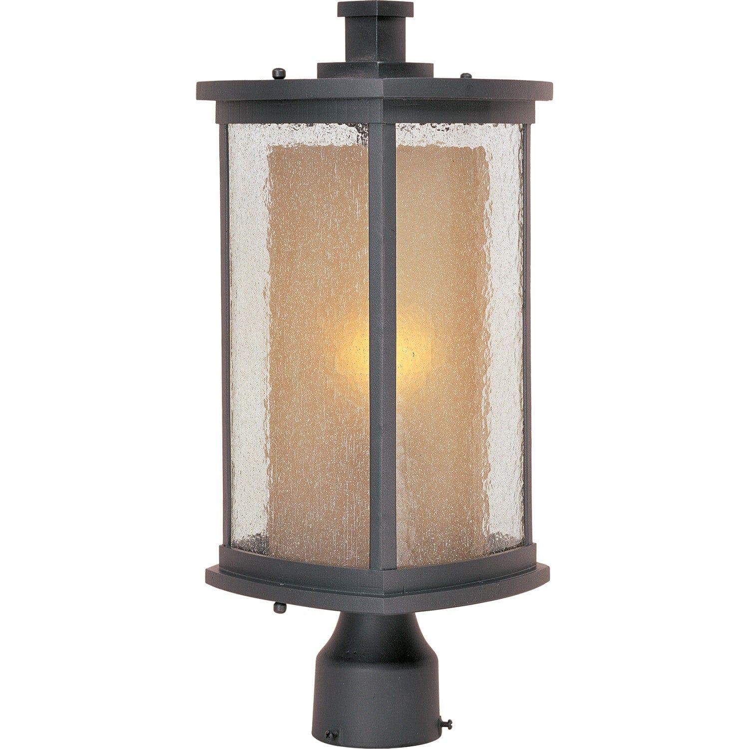 Maxim Lighting - Bungalow Outdoor Pole/Post Lantern - 3150CDWSBZ | Montreal Lighting & Hardware