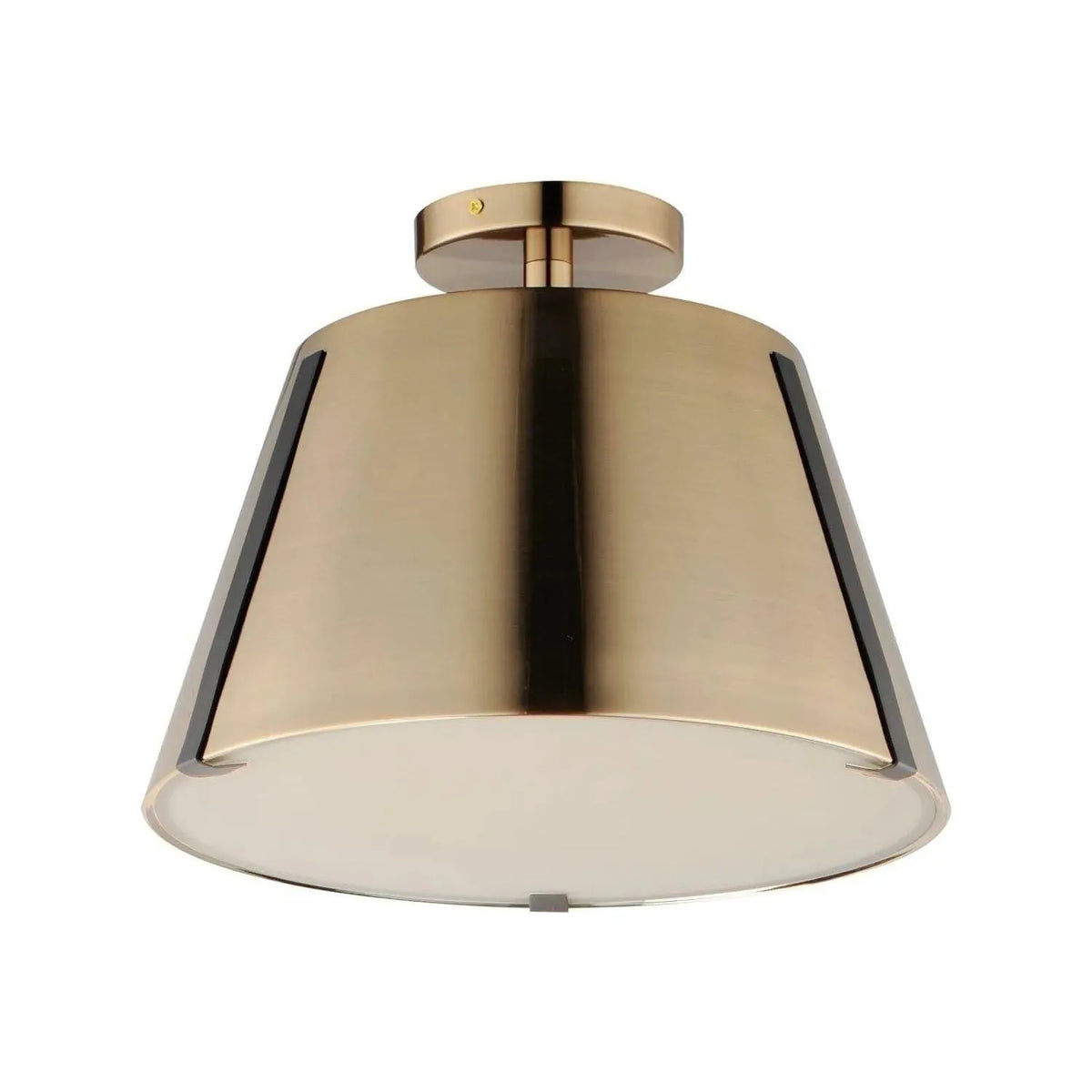 Maxim Lighting - Carlo LED Semi Flush Mount - 25170DBZHR | Montreal Lighting & Hardware