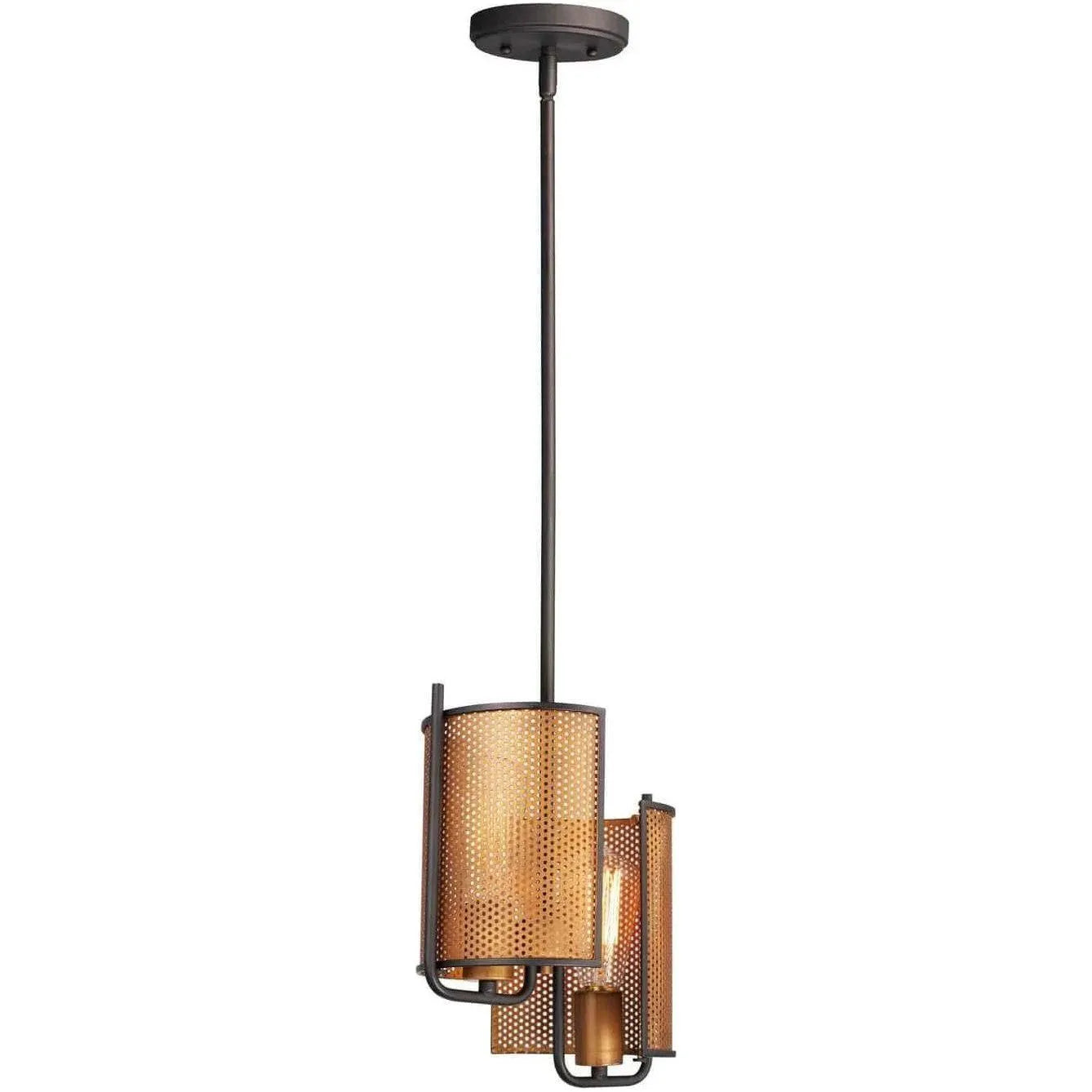 Maxim Lighting - Caspian Staggered Mini Pendant - 31219OIAB | Montreal Lighting & Hardware