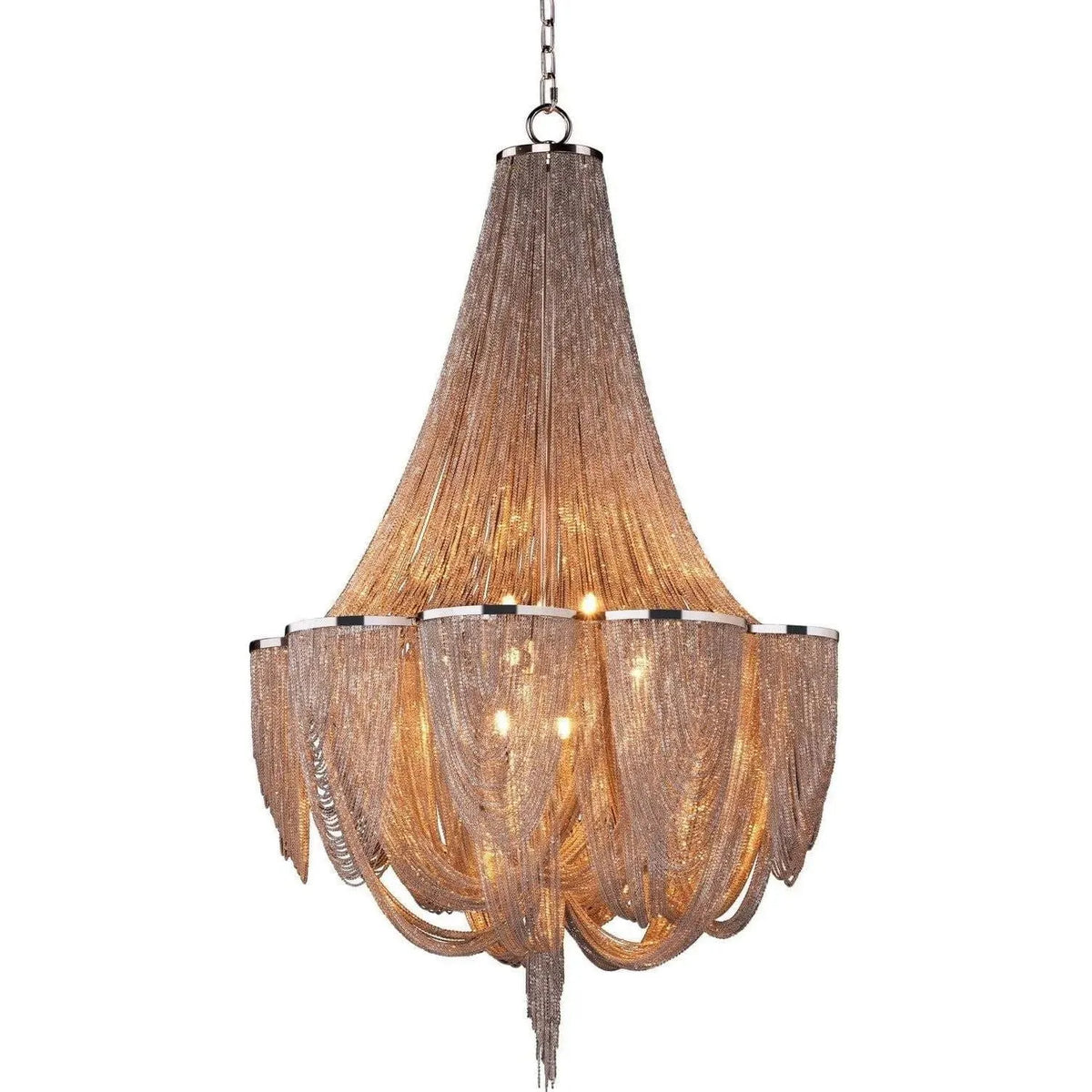 Maxim Lighting - Chantilly Chandelier - 21466NKPN | Montreal Lighting & Hardware