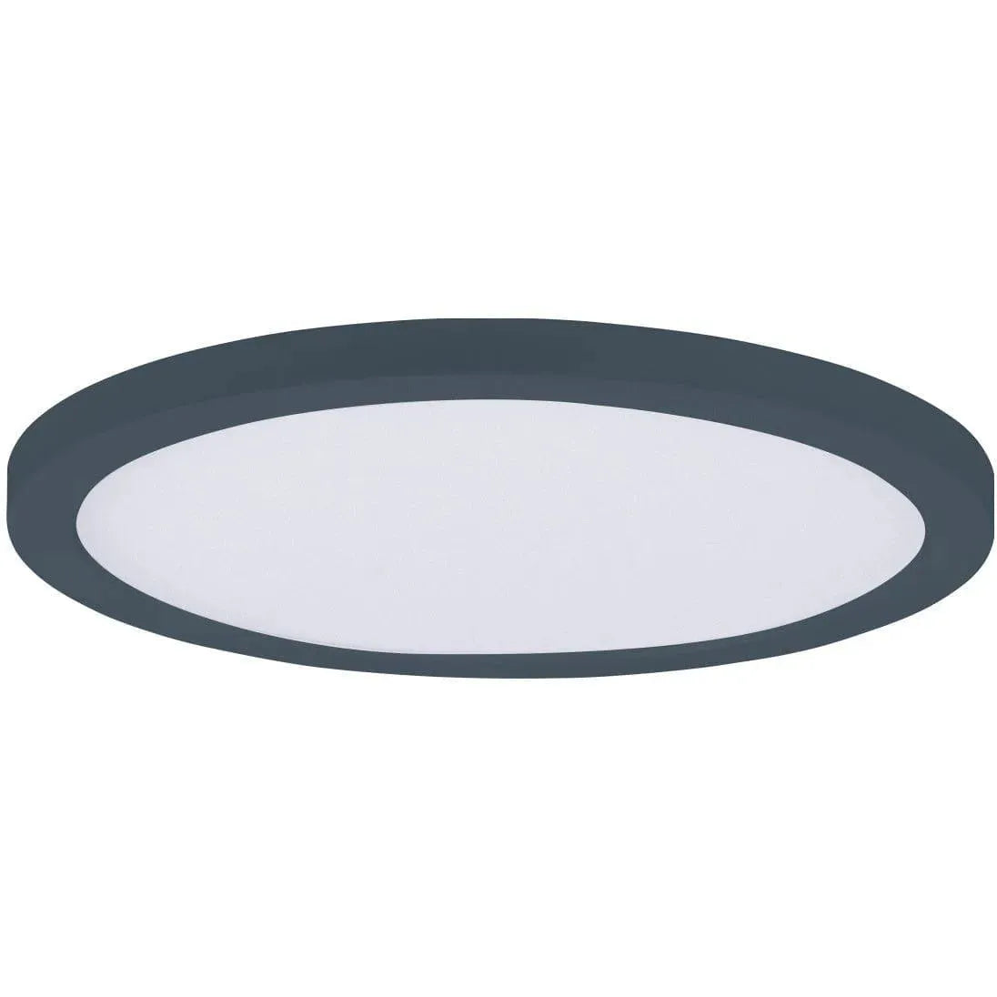 Maxim Lighting - Chip Round LED Flush Mount - 57694WTBK | Montreal Lighting & Hardware
