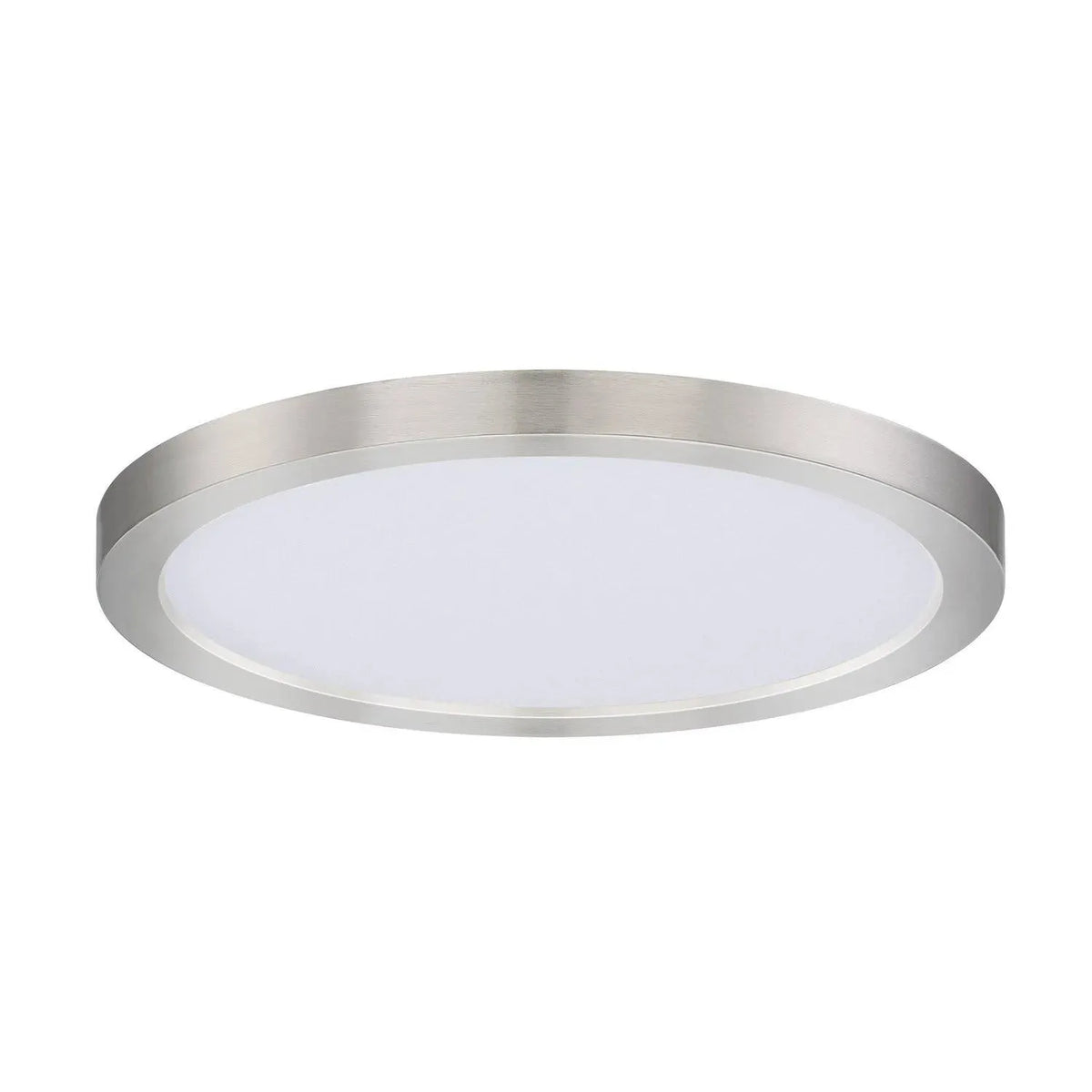 Maxim Lighting - Chip Round LED Flush Mount - 57694WTSN | Montreal Lighting & Hardware