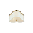 Maxim Lighting - Clover Flush Mount - 12243OFSBR | Montreal Lighting & Hardware