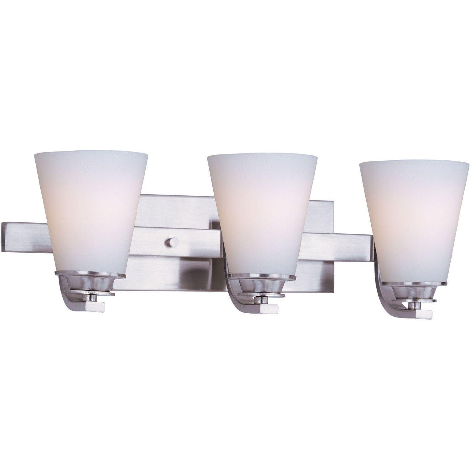 Maxim Lighting - Conical Bath Vanity - 9013SWSN | Montreal Lighting & Hardware