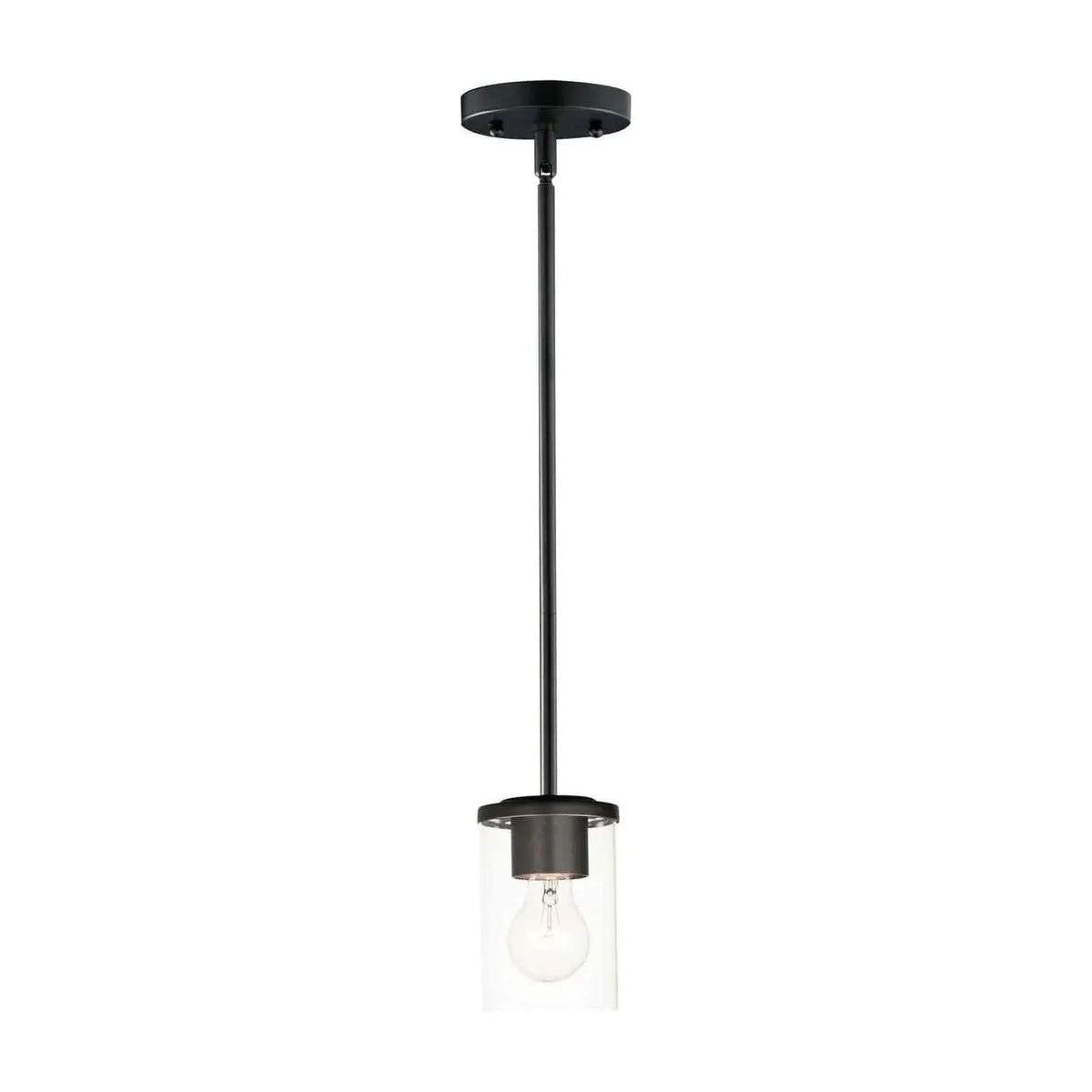 Maxim Lighting - Corona Mini Pendant - 90200CLBK | Montreal Lighting & Hardware