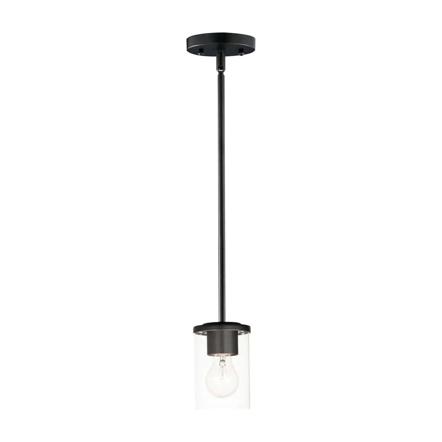 Maxim Lighting - Corona Mini Pendant - 90200CLBK | Montreal Lighting & Hardware