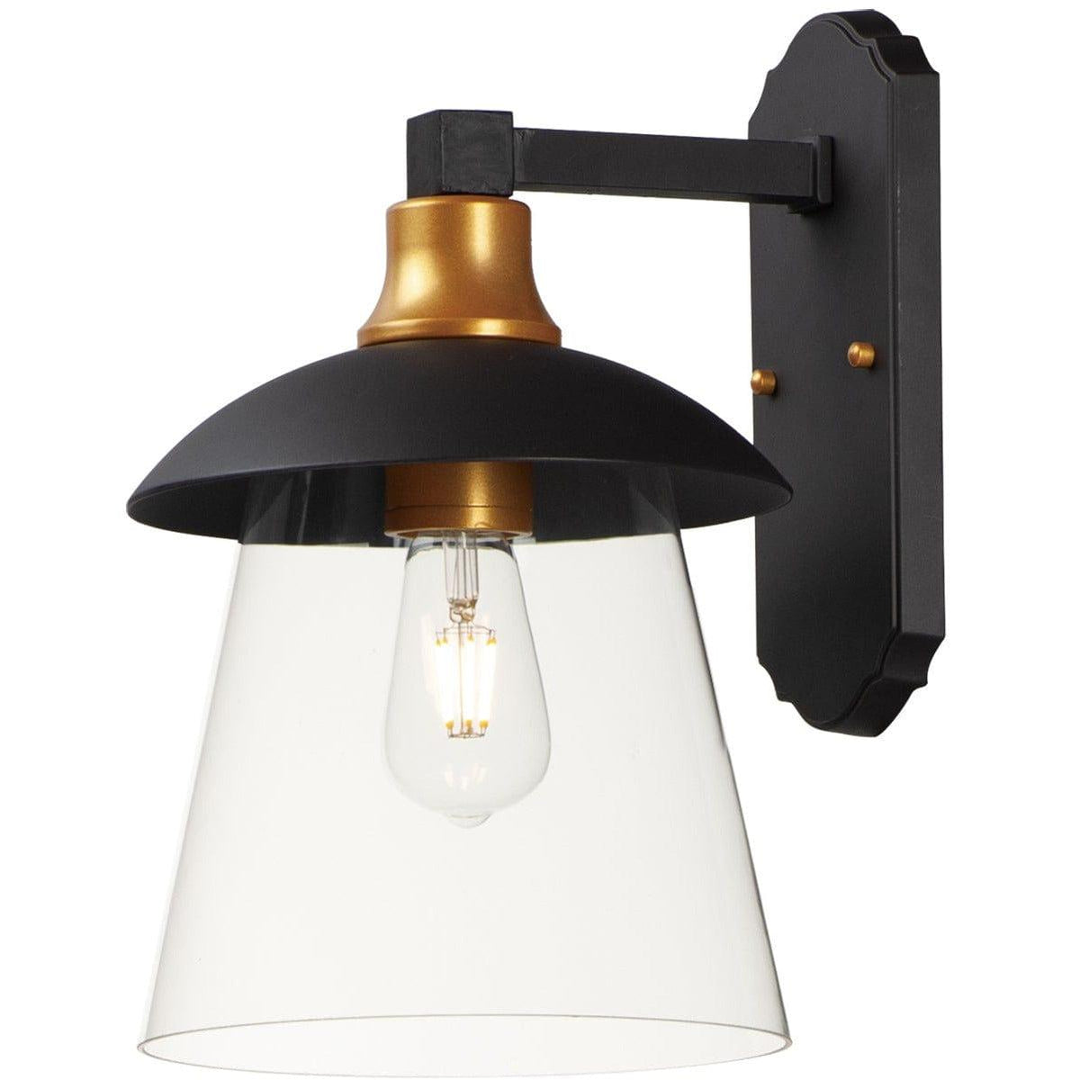 Maxim Lighting - Crib LED Outdoor Wall Sconce - 10316CLBZGLD | Montreal Lighting & Hardware