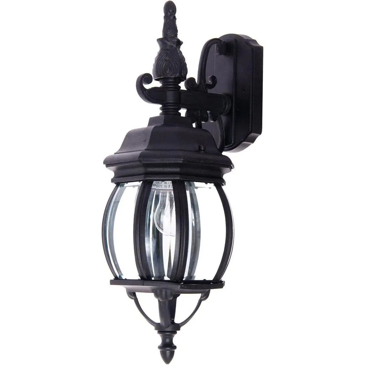 Maxim Lighting - Crown Hill Outdoor Wall Lantern - 1030BK | Montreal Lighting & Hardware
