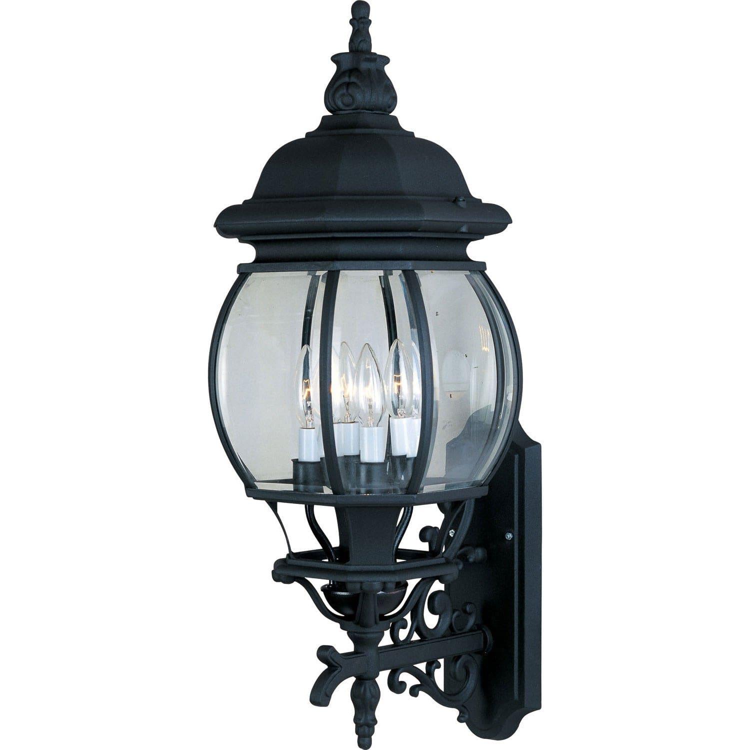 Maxim Lighting - Crown Hill Outdoor Wall Lantern - 1037BK | Montreal Lighting & Hardware
