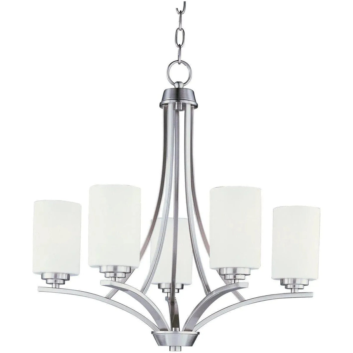 Maxim Lighting - Deven Chandelier - 20035SWSN | Montreal Lighting & Hardware