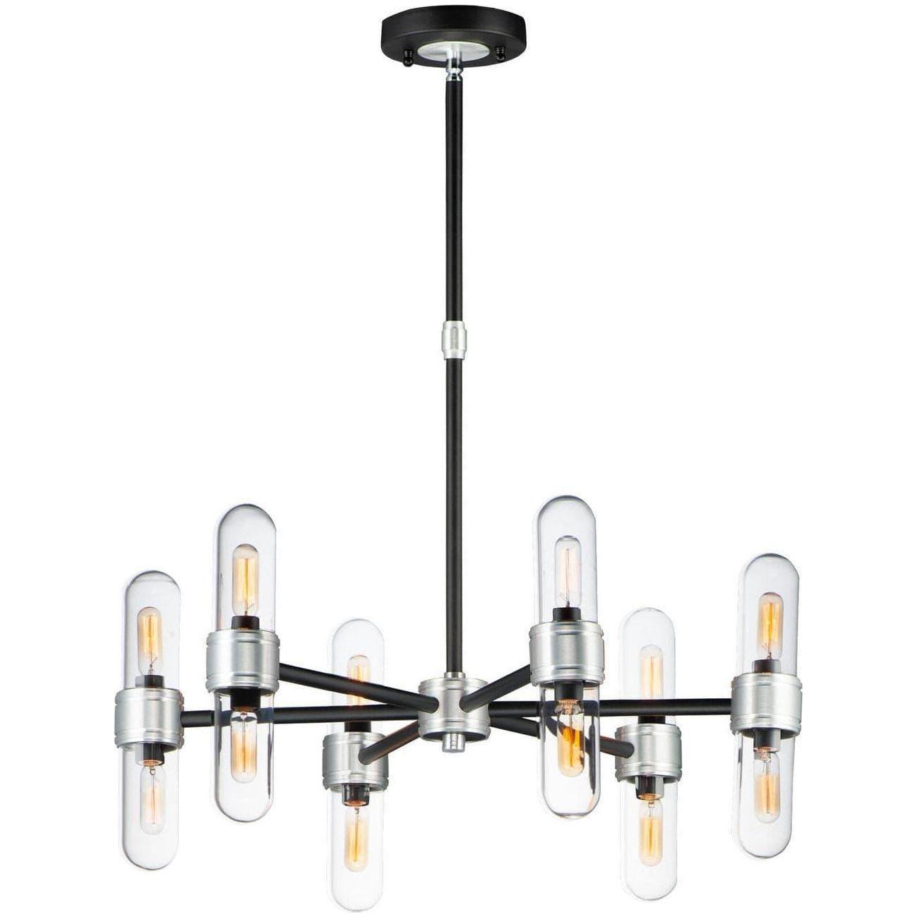 Maxim Lighting - Dual Chandelier - 21706CLBKAL | Montreal Lighting & Hardware