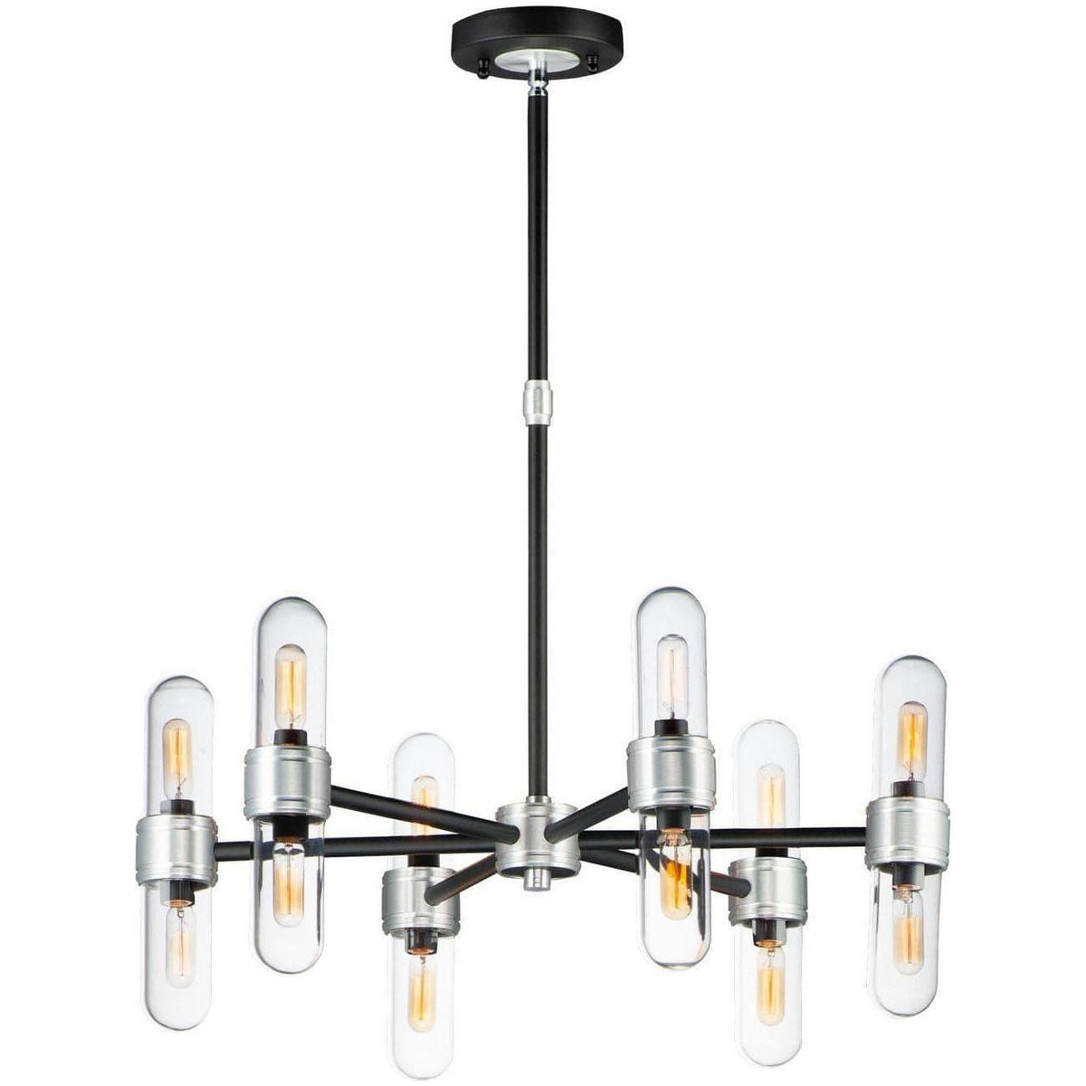 Maxim Lighting - Dual Chandelier - 21706CLBKAL | Montreal Lighting & Hardware