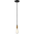 Maxim Lighting - Early Electric Pendant - 12121BKAB | Montreal Lighting & Hardware