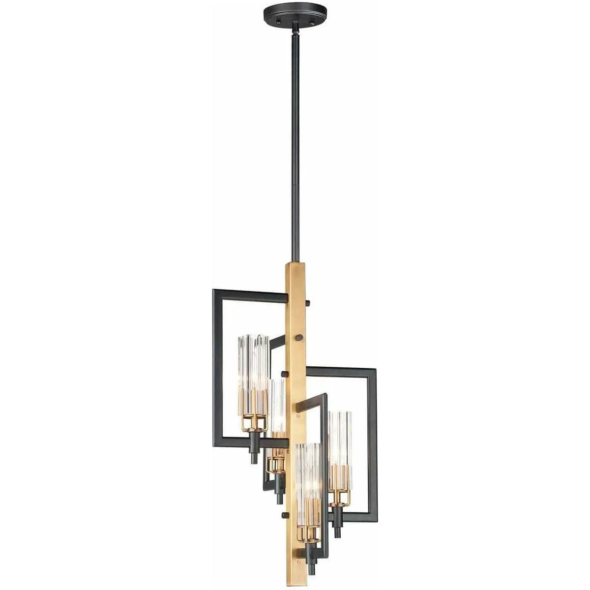 Maxim Lighting - Flambeau Chandelier - 16114CLBKAB | Montreal Lighting & Hardware