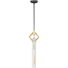 Maxim Lighting - Flambeau Pendant - 16111CLBKAB | Montreal Lighting & Hardware