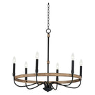 Maxim Lighting - Franklin Chandelier - 14446DWBK | Montreal Lighting & Hardware