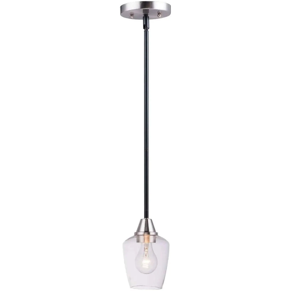 Maxim Lighting - Goblet Mini Pendant - 96120CLBKSN | Montreal Lighting & Hardware