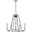 Maxim Lighting - Haven Chandelier - 11735BKSN | Montreal Lighting & Hardware