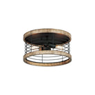 Maxim Lighting - Homestead Semi-Flush Mount - 12510DWBK | Montreal Lighting & Hardware