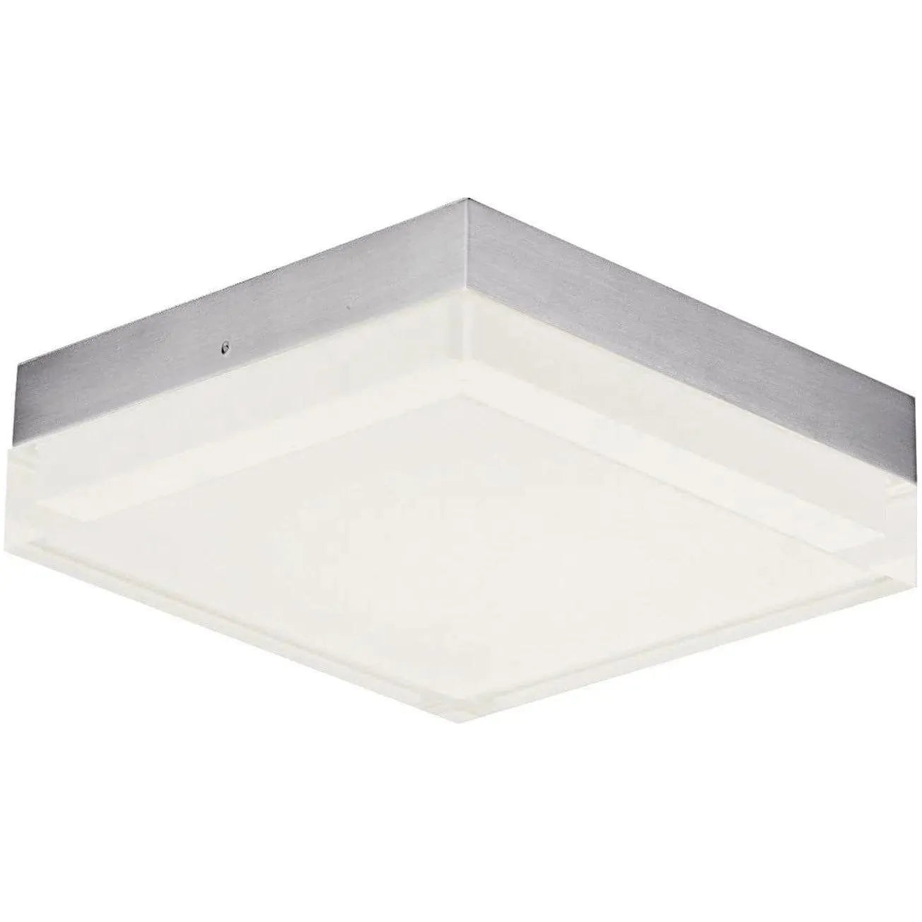 Maxim Lighting - Illuminaire II Square LED Flush Mount - 57687CLFTSN | Montreal Lighting & Hardware