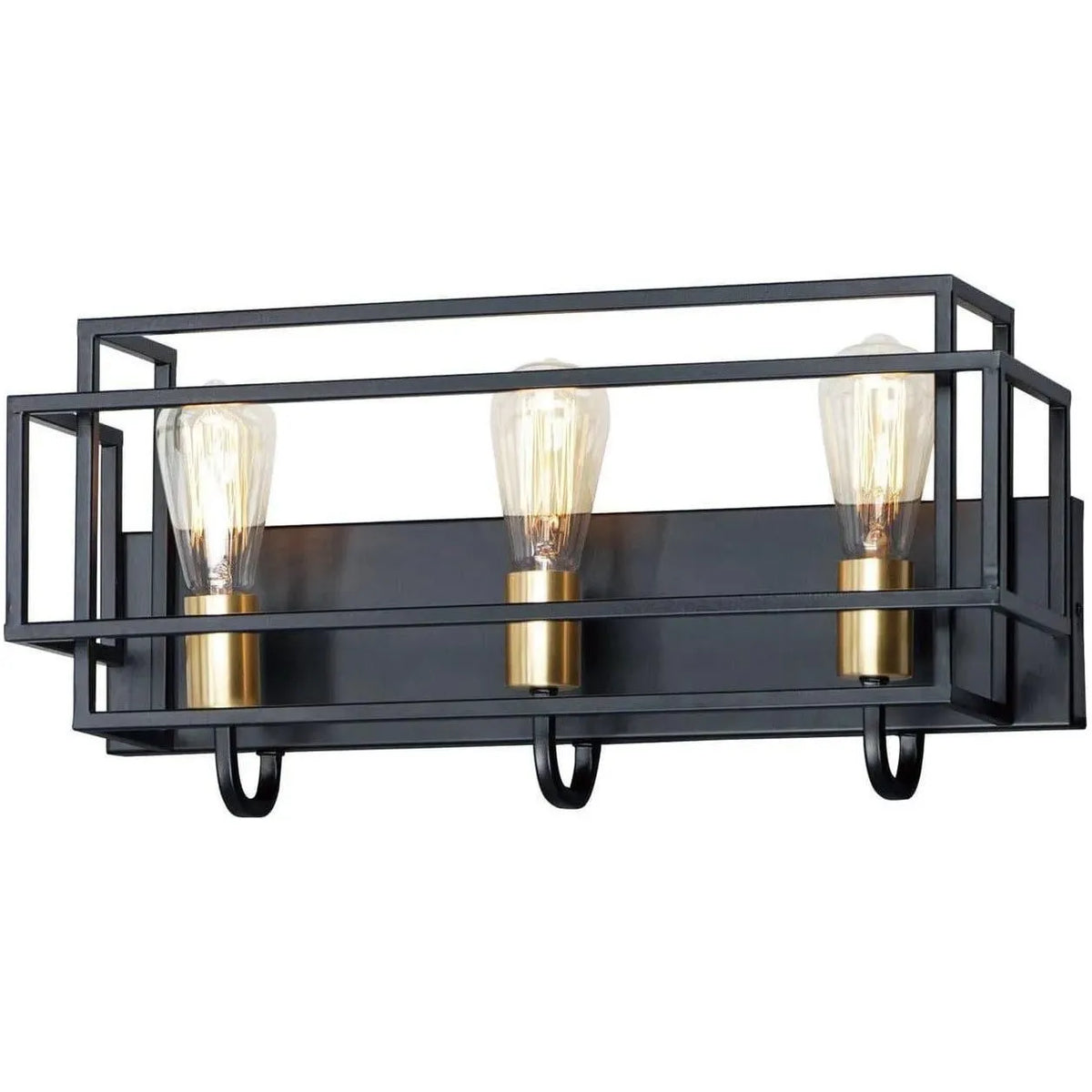 Maxim Lighting - Liner Bath Vanity - 10243BKSBR | Montreal Lighting & Hardware