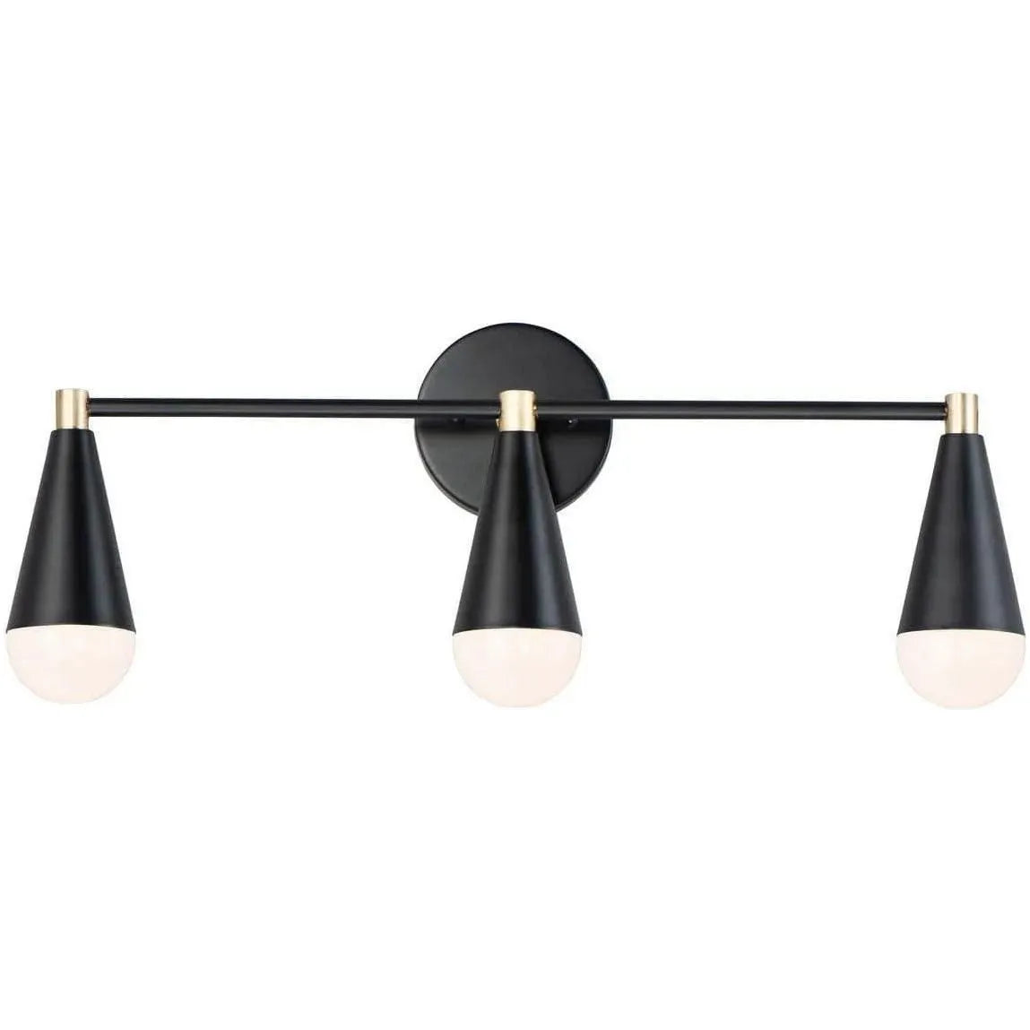 Maxim Lighting - Lovell LED Bath Vanity - 11263BKSBR/BUL | Montreal Lighting & Hardware