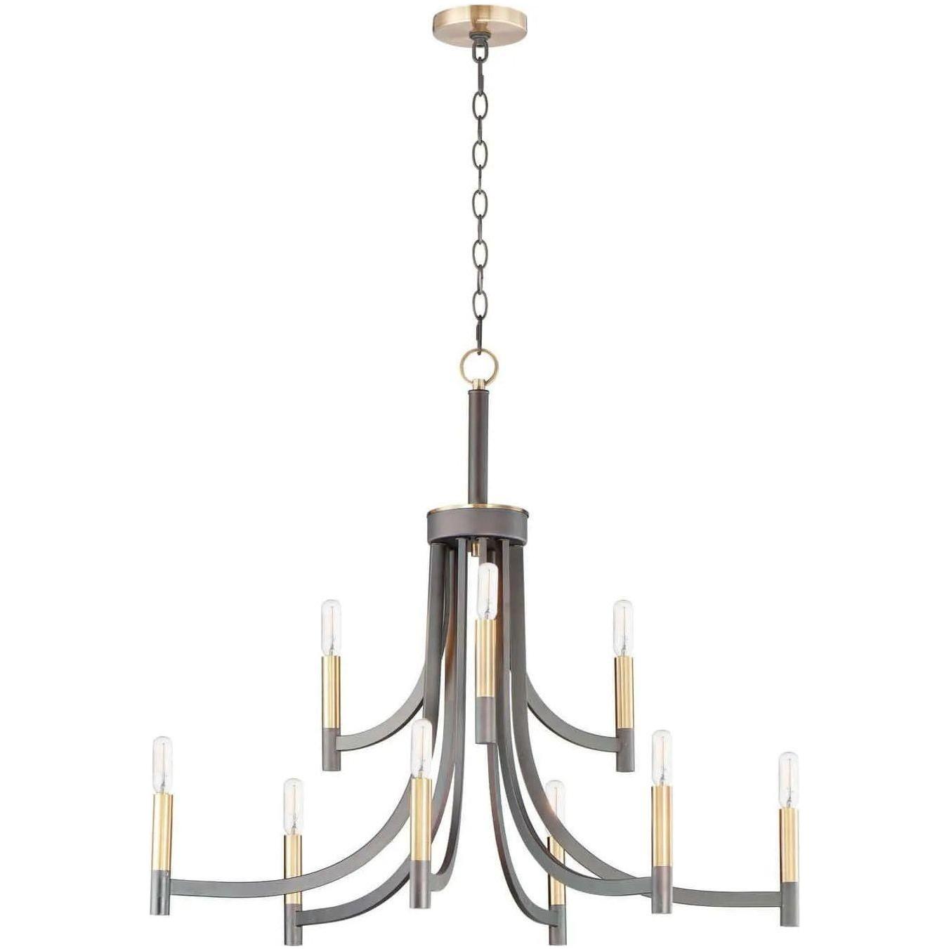 Maxim Lighting - Lyndon Chandelier - 21529BZAB | Montreal Lighting & Hardware